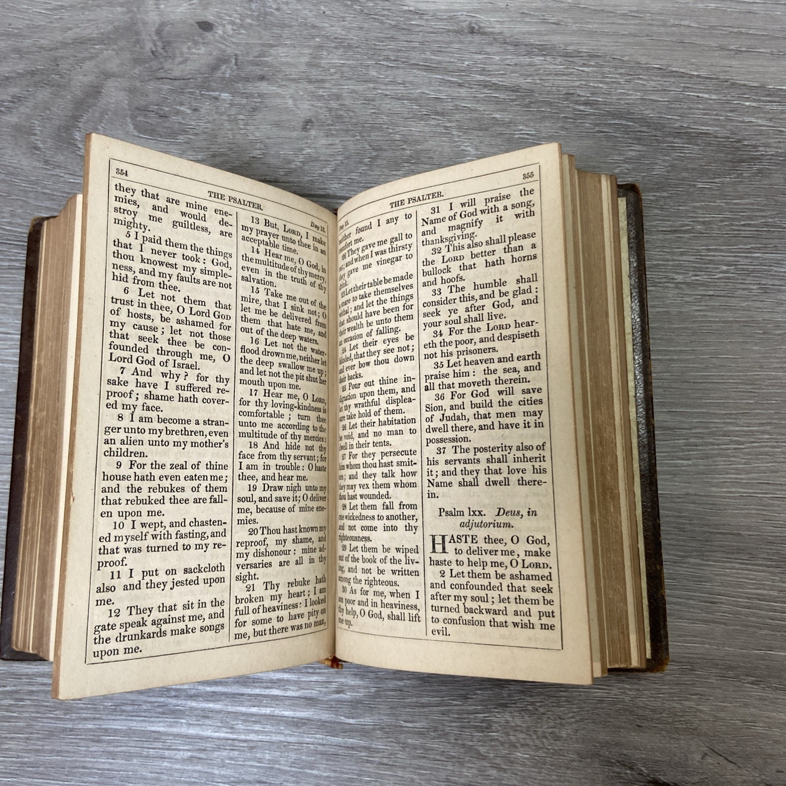 Antique Book Of Common Prayer Protestant Episcopal Church 1867 By D Appleton 5”
