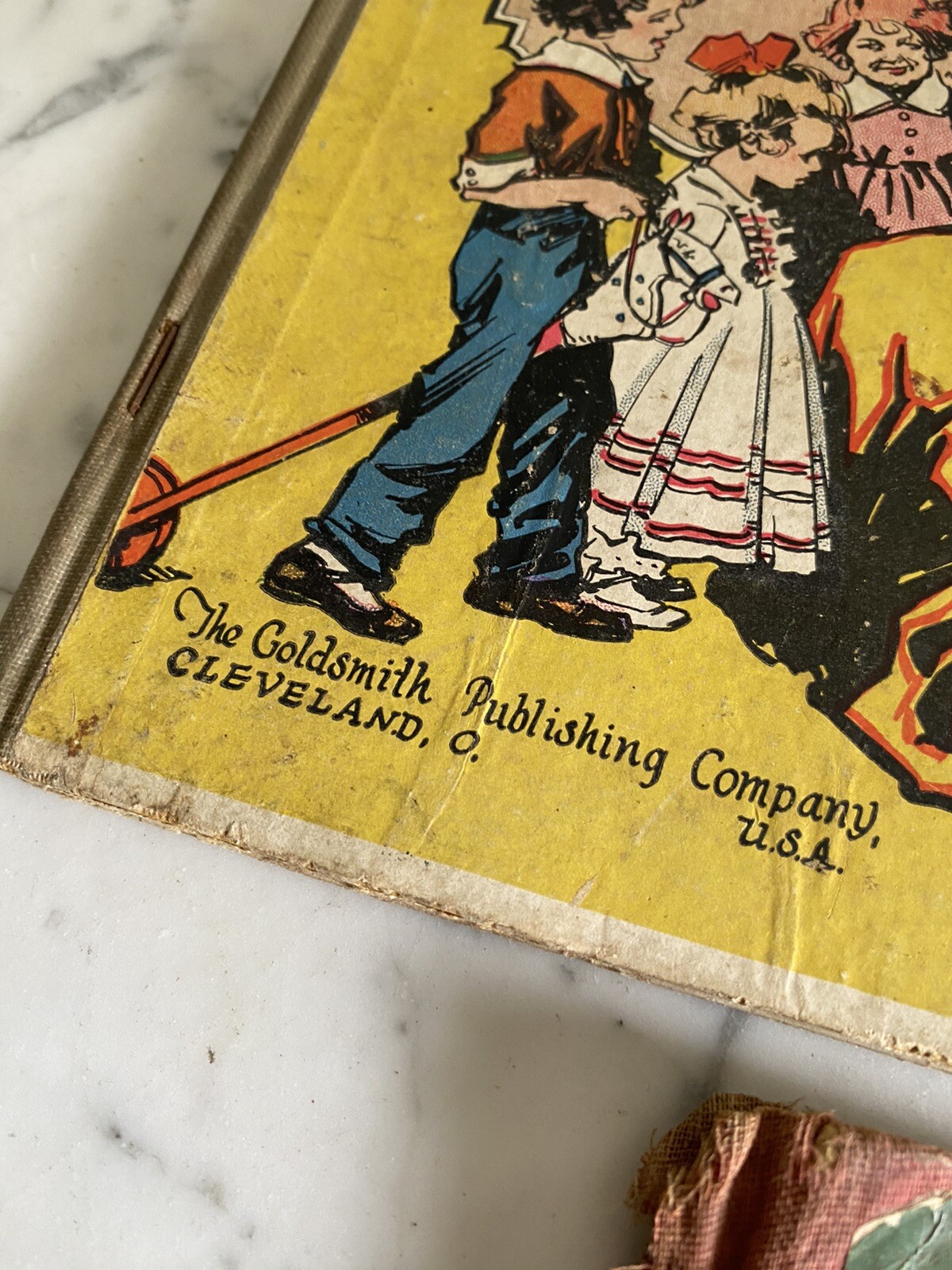 Antique Book: Fairy Tales Tom Thumb Trix Nix Goldsmith Donohue – 1922