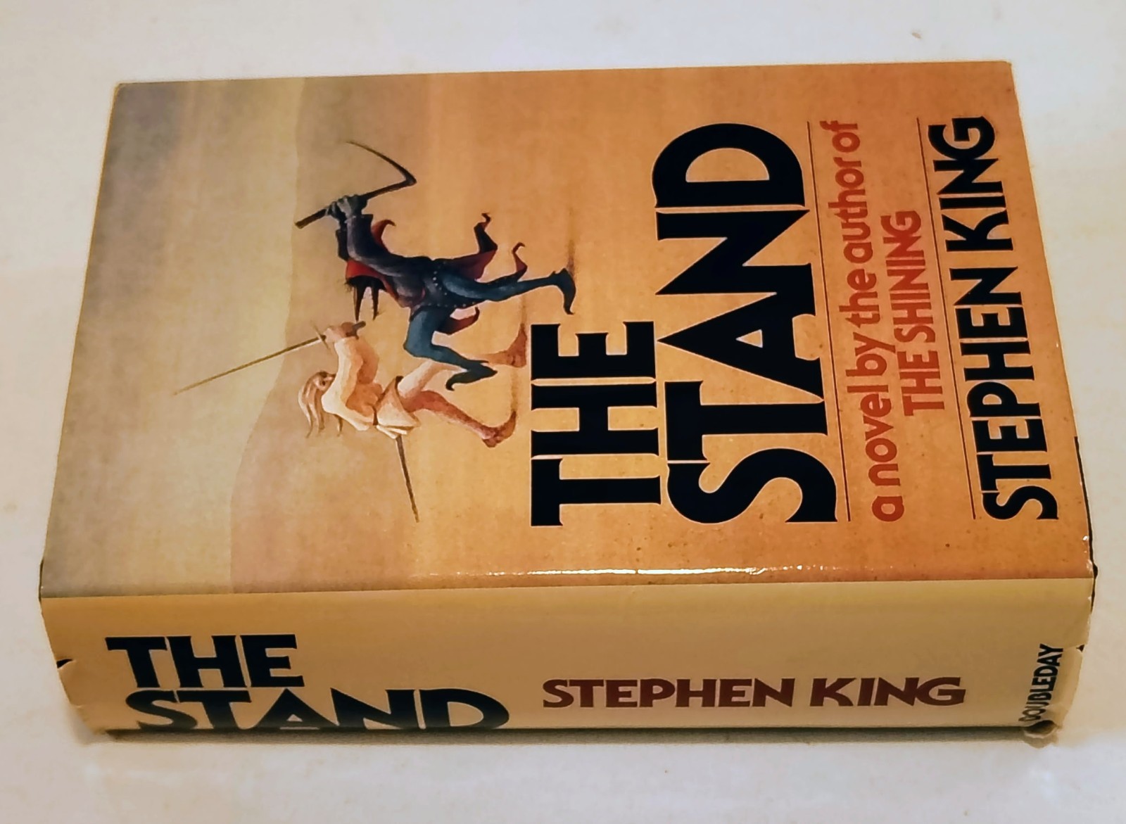 The Stand by Stephen King (HC, 1978) 1st Edition 10th Print w/ Gutter Code BB50