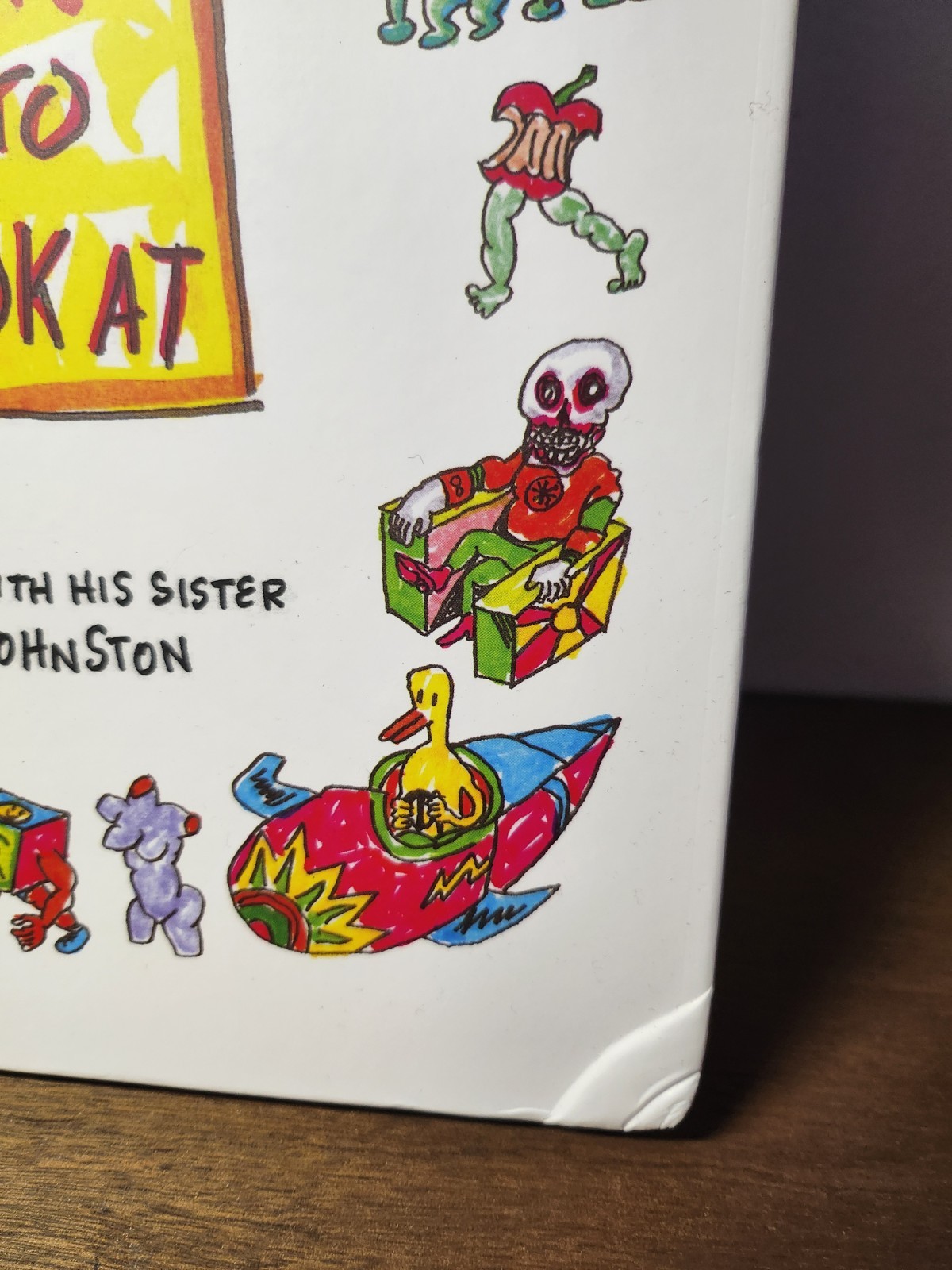 Daniel Johnston Songs To Look At First Edition 2021 Volume 1 , 1 Of 3,000