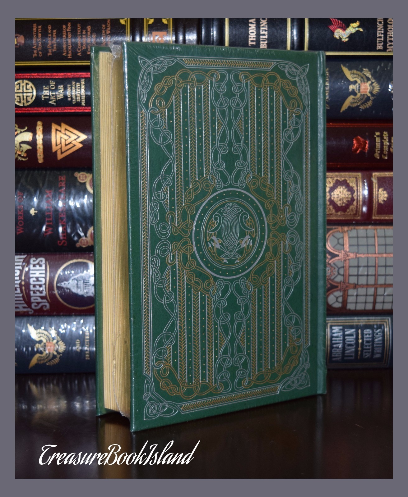 Treasury of Irish Fairy and Folk Tales New Sealed Leather Bound Collectible Gift