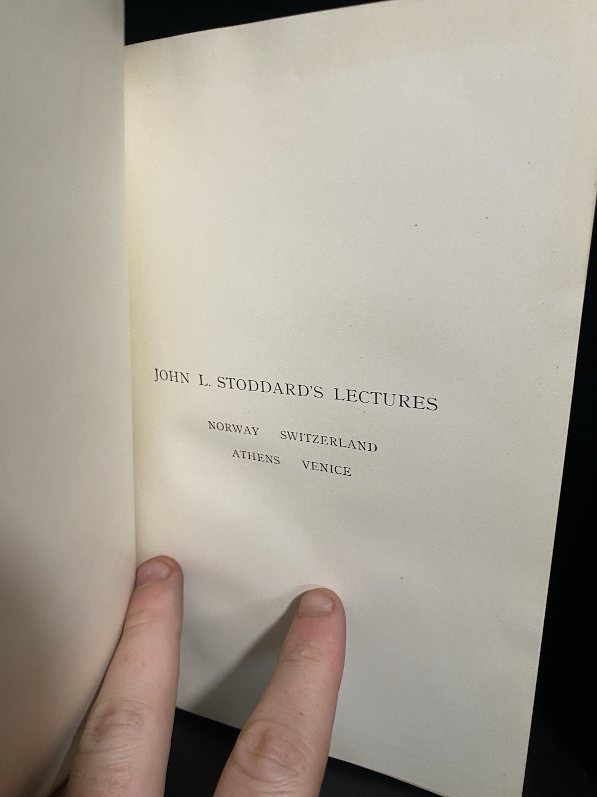 John Stoddards Lectures 1897 Antique Complete 10 Vol. Set Handsome Condition
