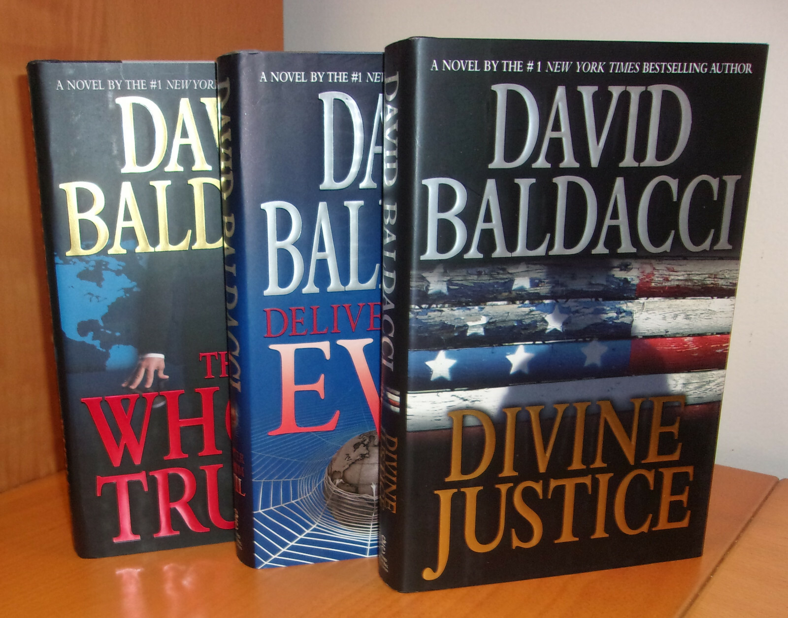 LOT OF THREE DAVID BALDACCI FIRST EDITIONS 2008-2010 First Printings Fine in dj
