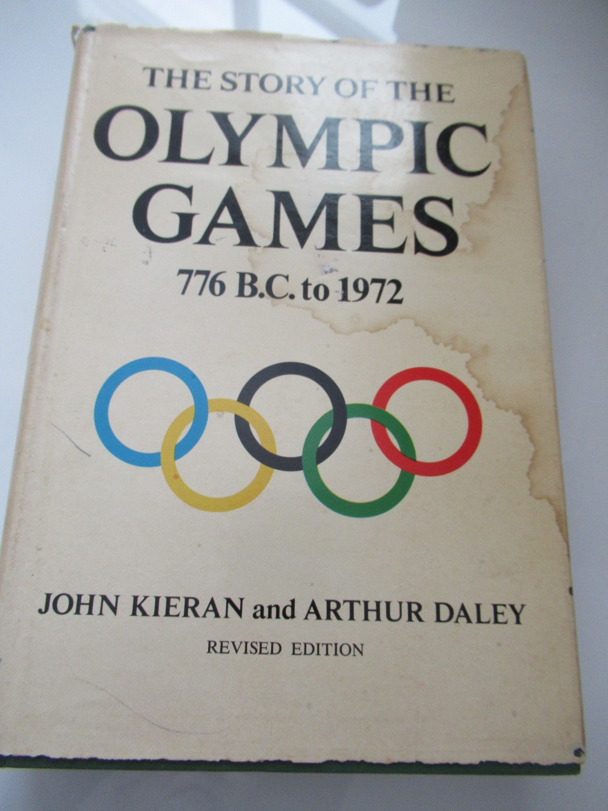The Story of the Olympic Games, 776 B.C. to 1972 BEST PRICE FOR RARE REVISED ED!