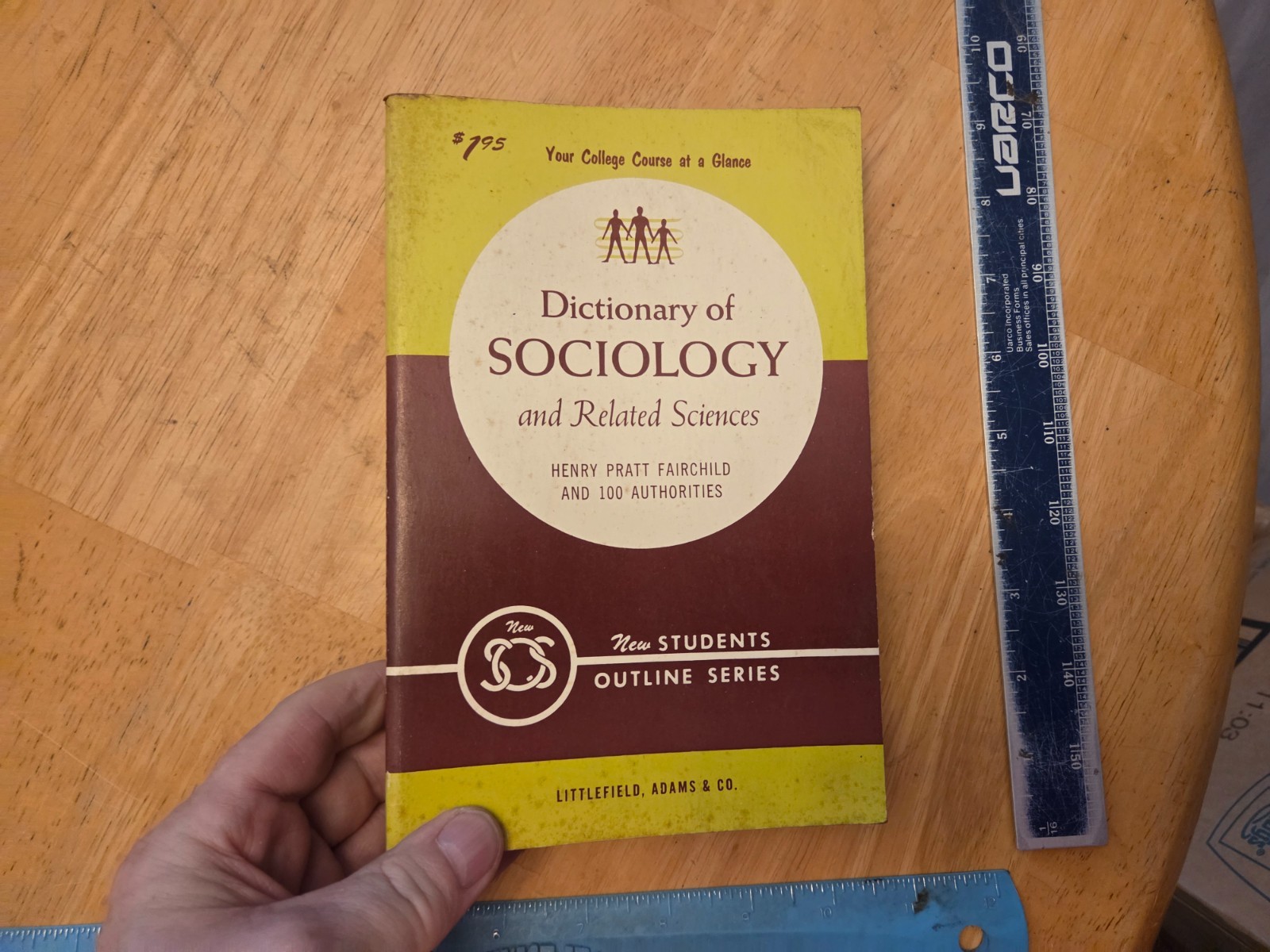 Dictionary of Sociology and Related Sciences – Fairchild – 1959 Trade Paperback