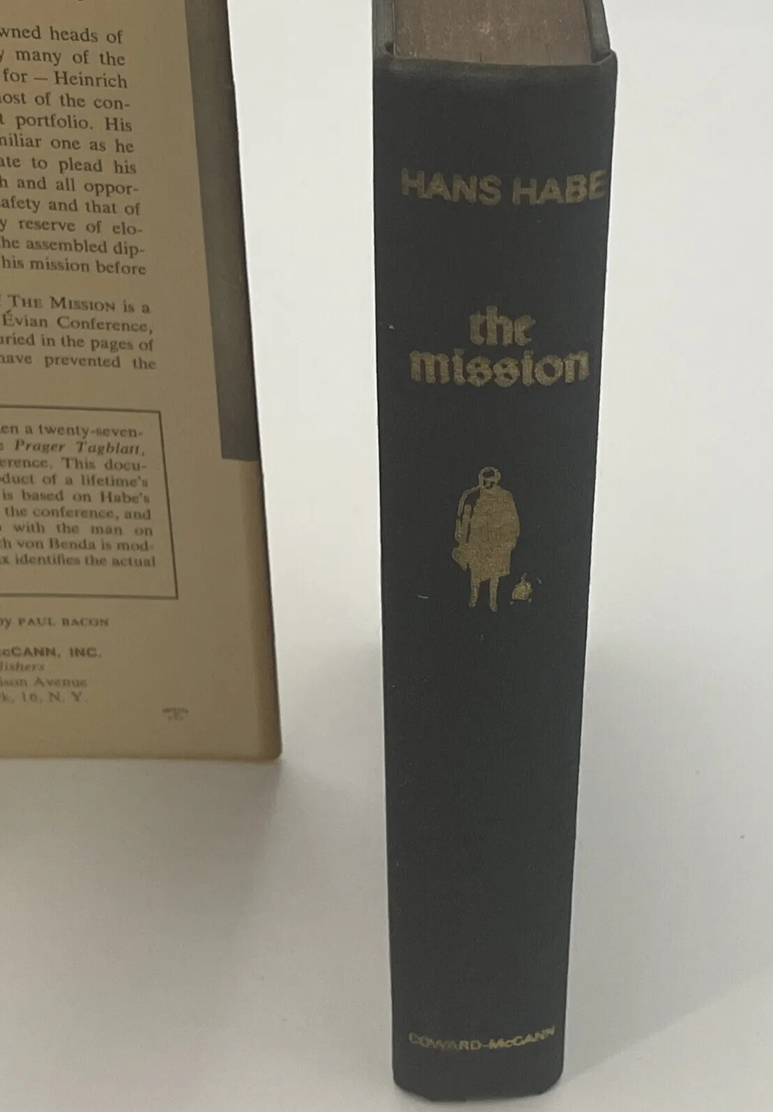 The Mission by Hans Habe 1st American Edition 2nd Impression Hardback W/ Jacket