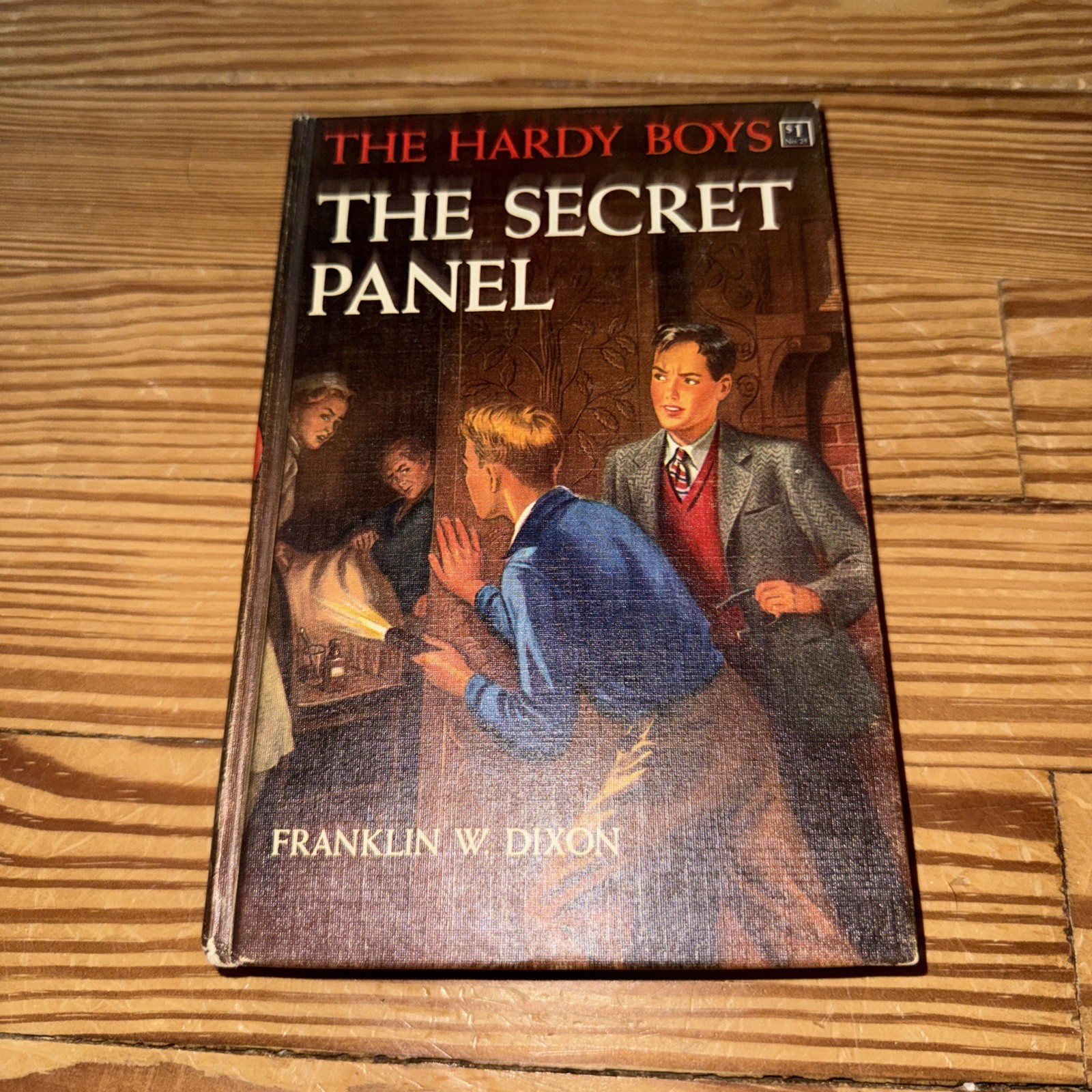 The Secret Panel (Hardy Boys Mystery Stories # 25) Vintage