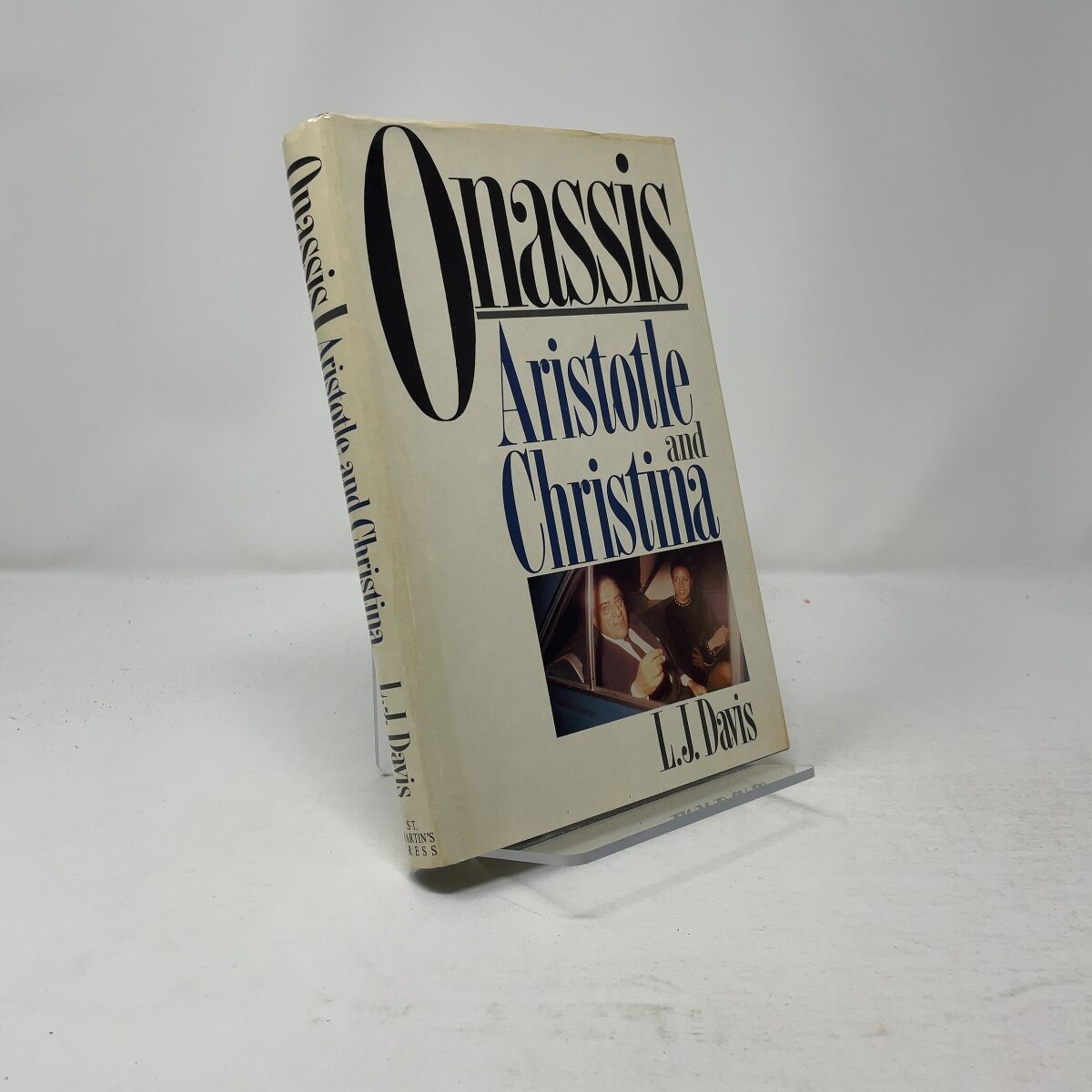 Onassis by L. J. Davis HC First Edition Like New 1986