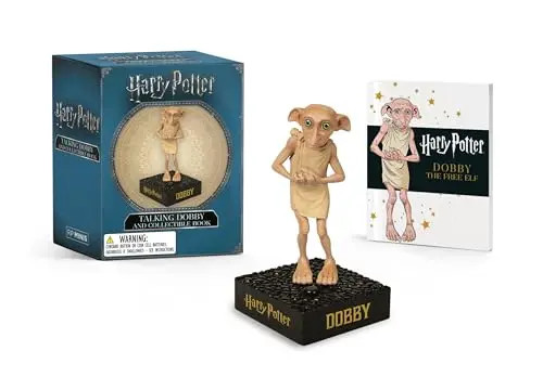 Harry Potter Talking Dobby and Collectible Book [With Battery] by Running Press