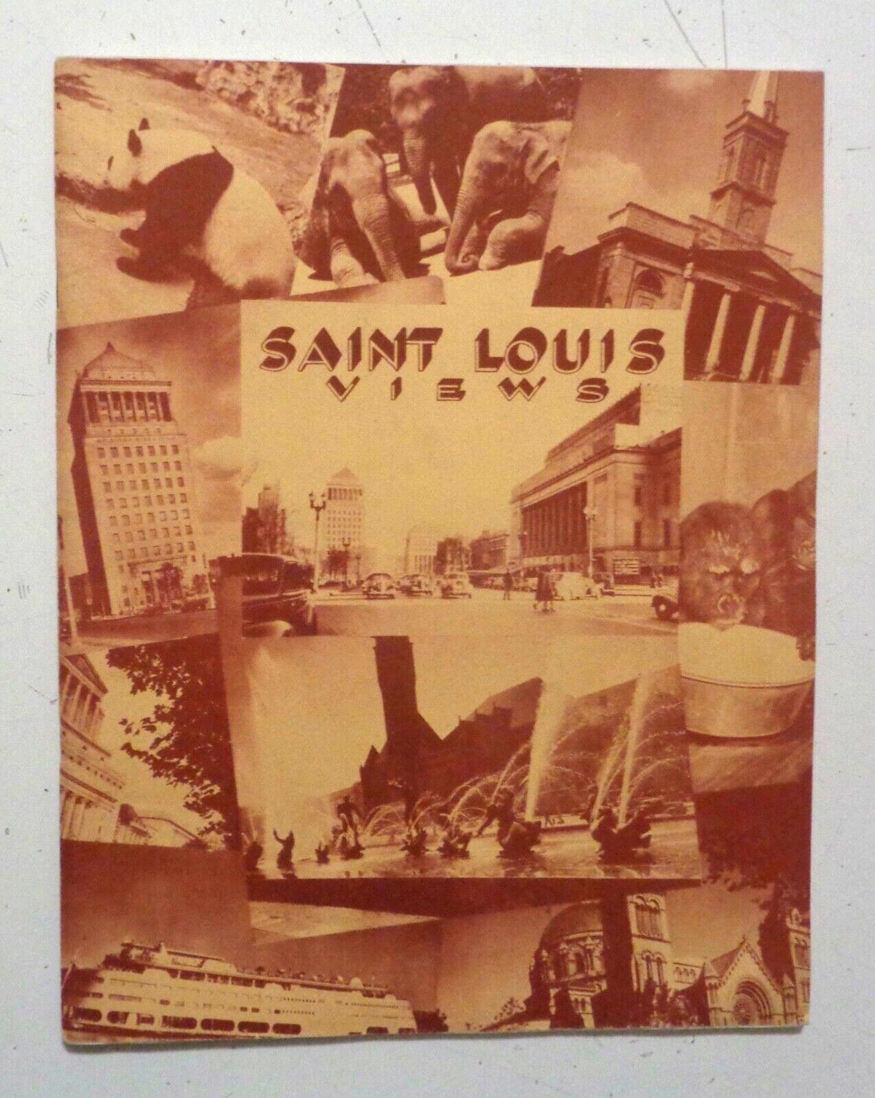 Vintage SAINT LOUIS VIEWS 1940s ARCHITECTURE PHOTOGRAPHY Places Scarce ST. LOUIS
