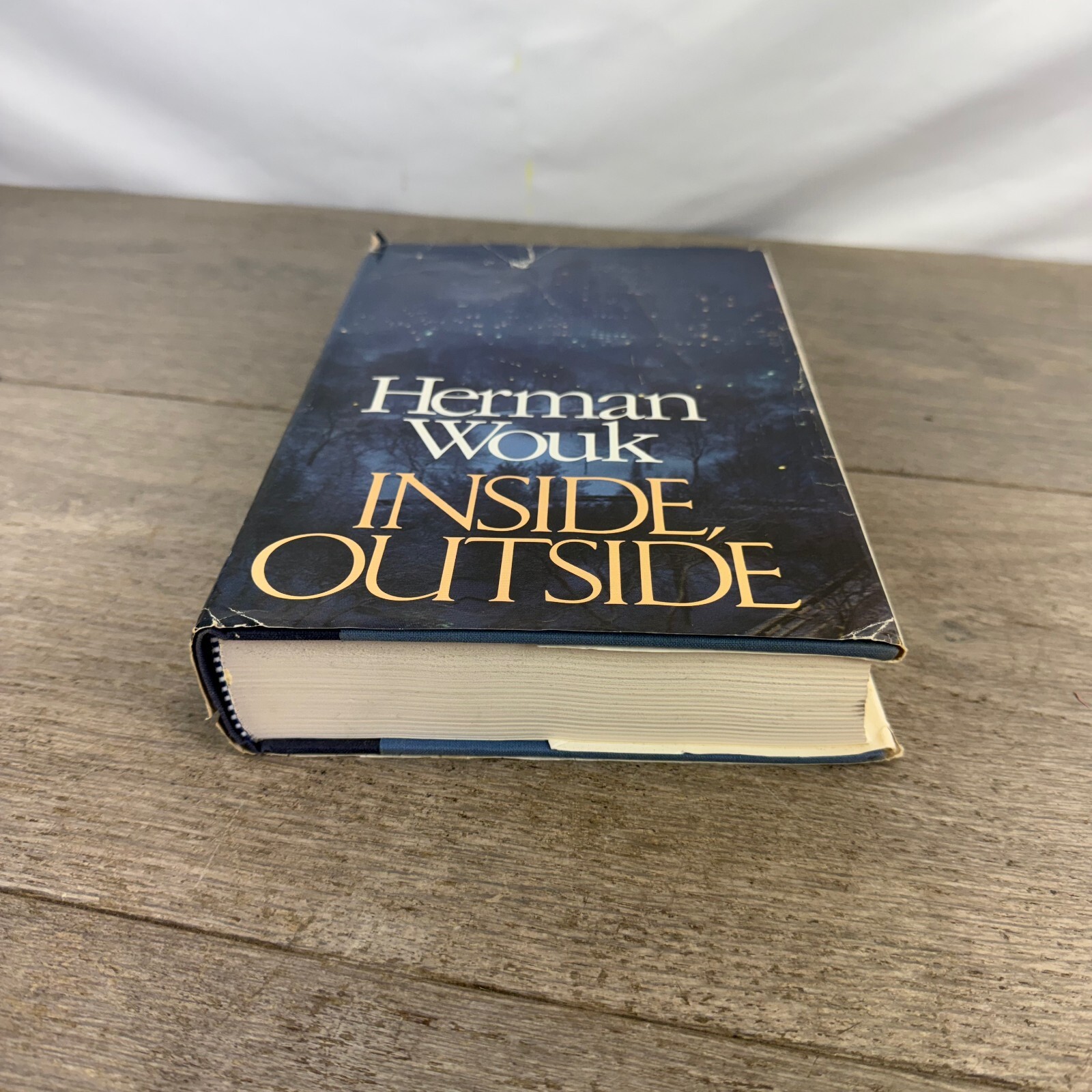 Herman Wouk – Inside Outside 1985 Hardcover/Dust Jacket