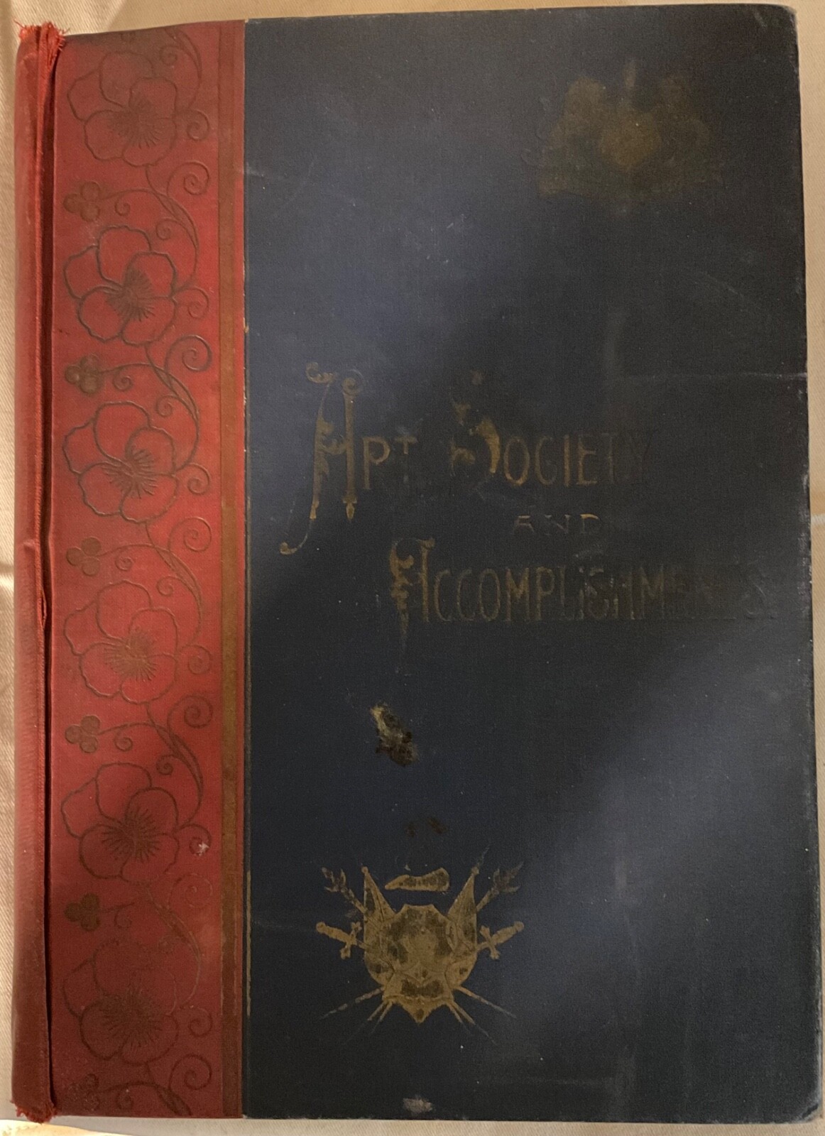 Vintage 1891 Art Society & Accomplishments – Etiquette by Blackburn 1st Edition