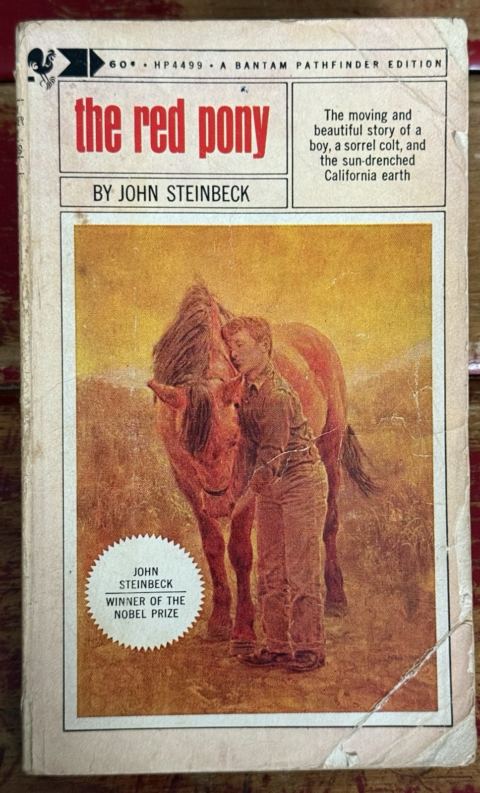 The Red Pony By John Steinbeck(Paperback 1966) Bantam Books Ist/33rd