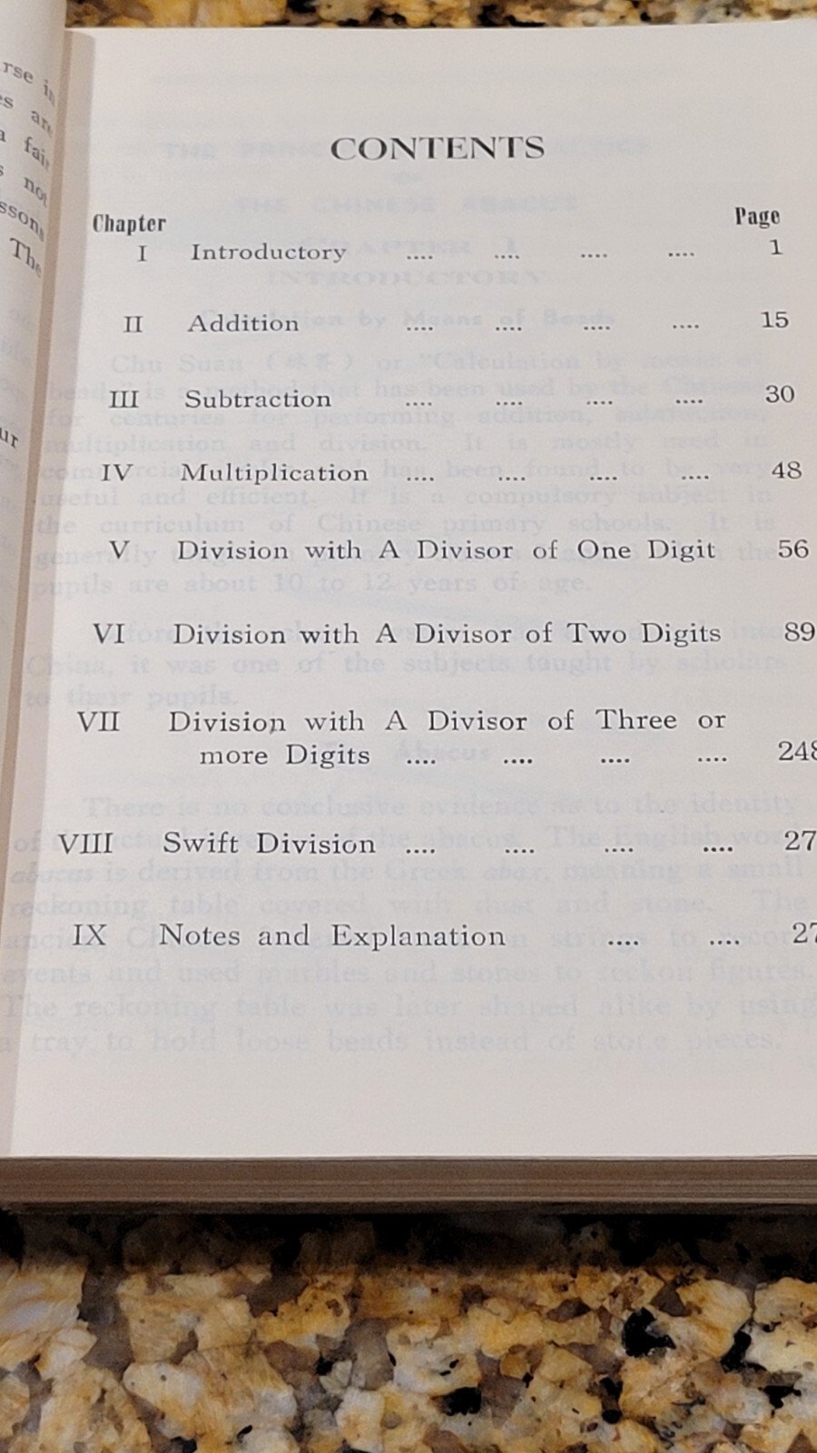 Vtg Mini Brass Abacus & Marble Base Principles & Practices Pb Book 1958 First…