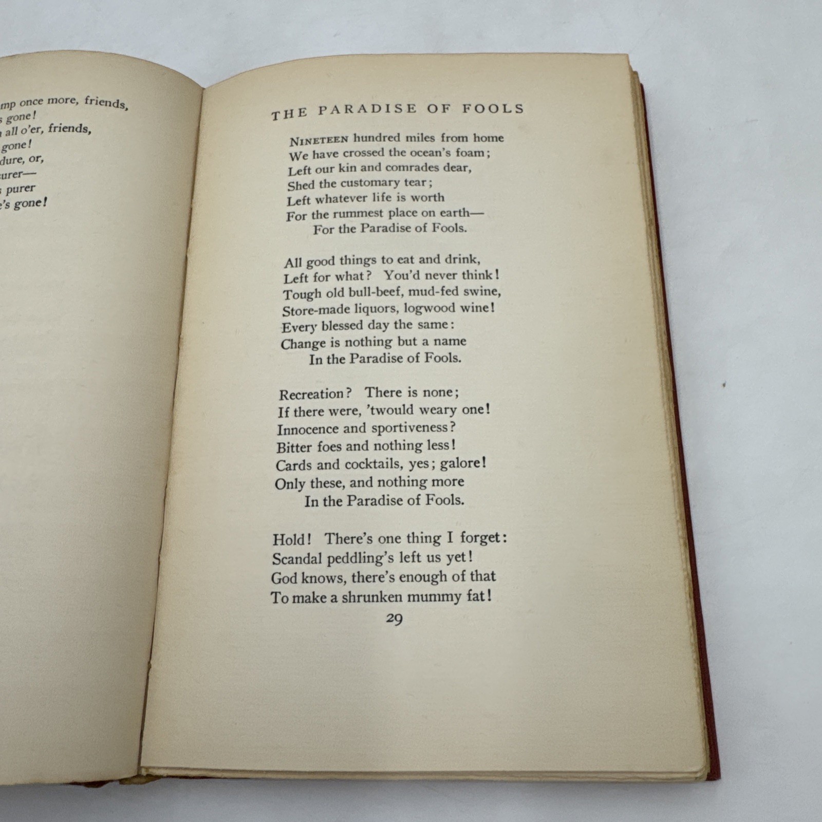 RARE 1917 Special Edition Panama Patchwork Poems Gilbert E De Brucq Canal Zone