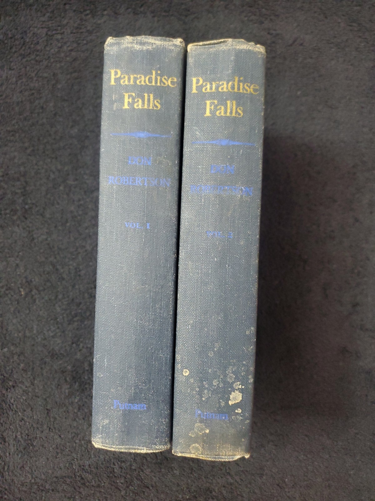 Paradise Falls Don Robertson 2 Volumes 1968
