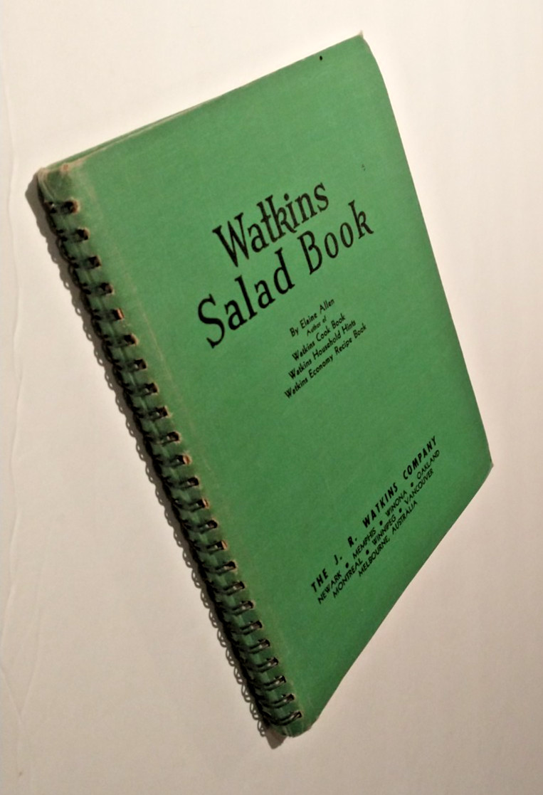 J.R. Watkins – 1946 Watkins Salad Book by Elaine Allen, second edition