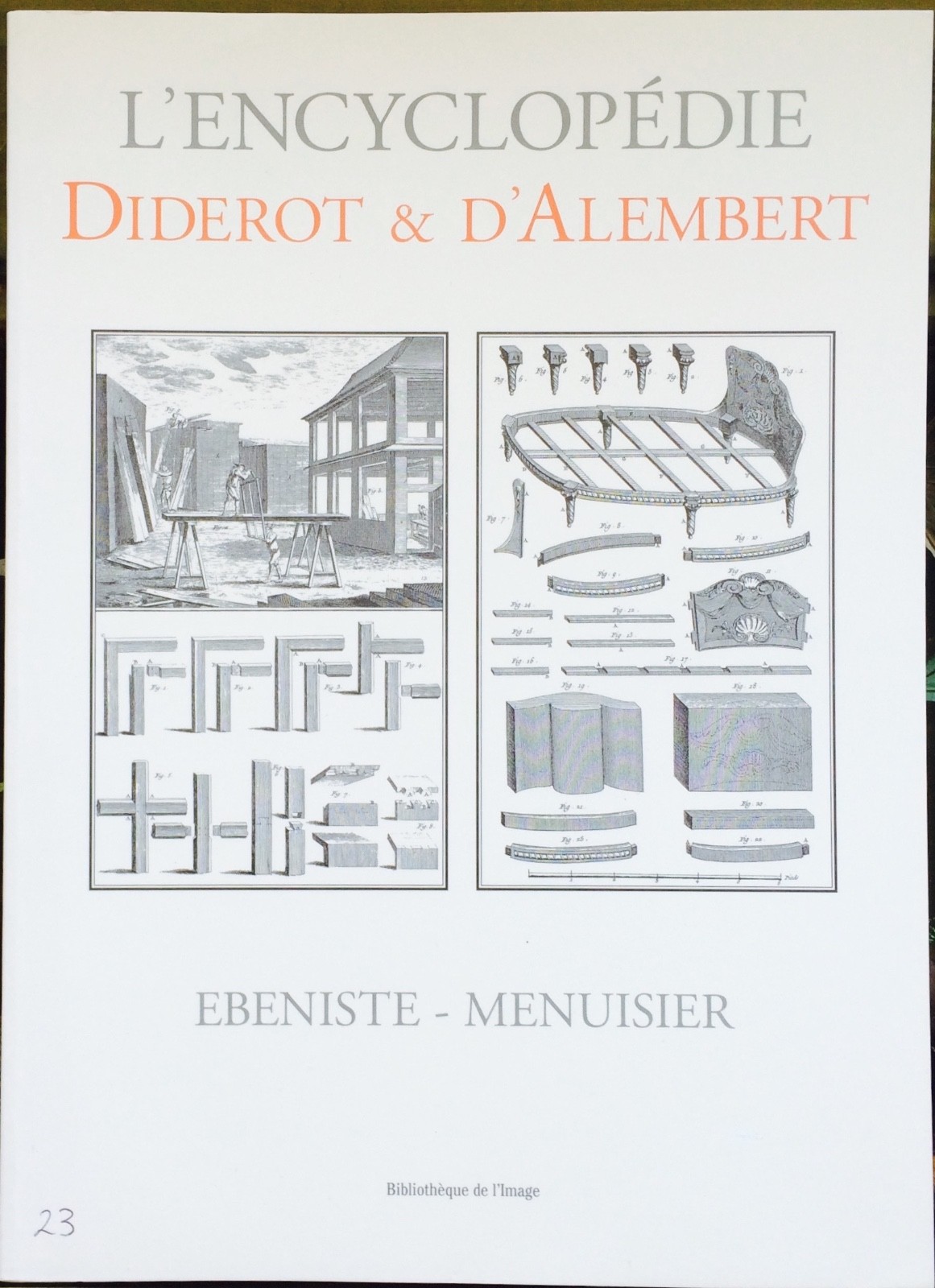 DIDEROT/d’Alembert 1700’s/Antique CARPENTRY, BED & CABINET MAKING MANY PLATES
