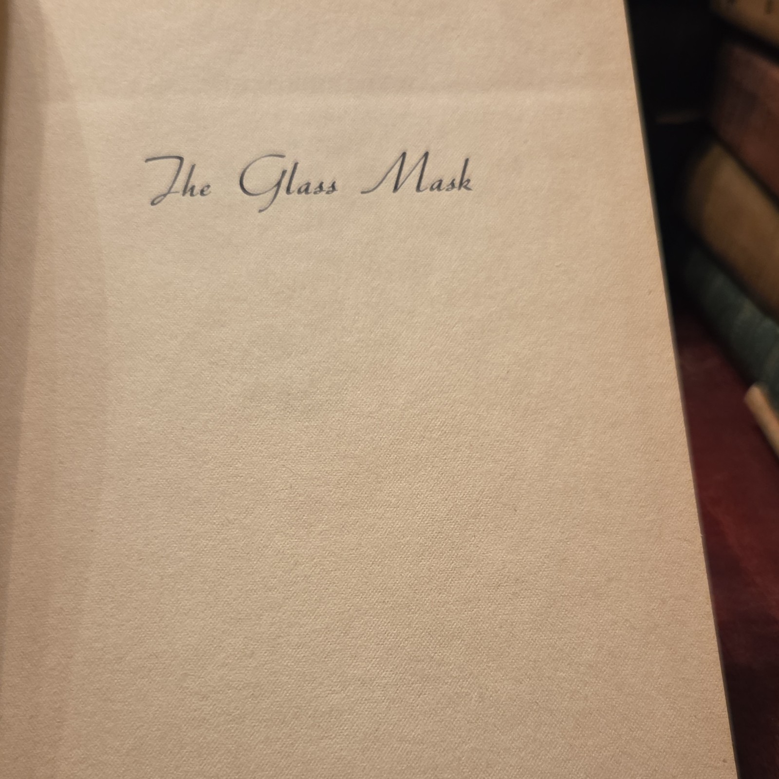 Lenore Glen Offord The Glass Mask Cloth Hardcover Books Inc 1st Edition 1945