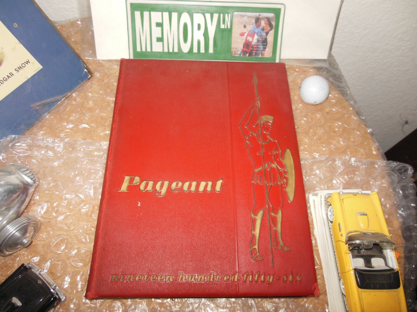ORIGINAL 1956 PASADENA CITY COLLEGE YEARBOOK/ANNUAL/PASADENA, CALIFORNIA