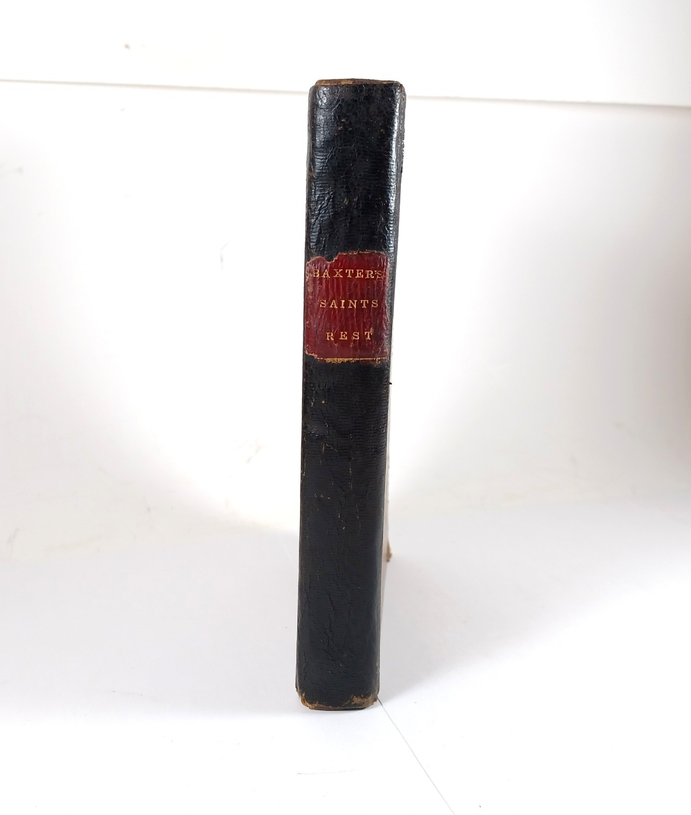 Antique 1828 The Saint’s Everlasting Rest Book, Richard Baxter, Leather Bound