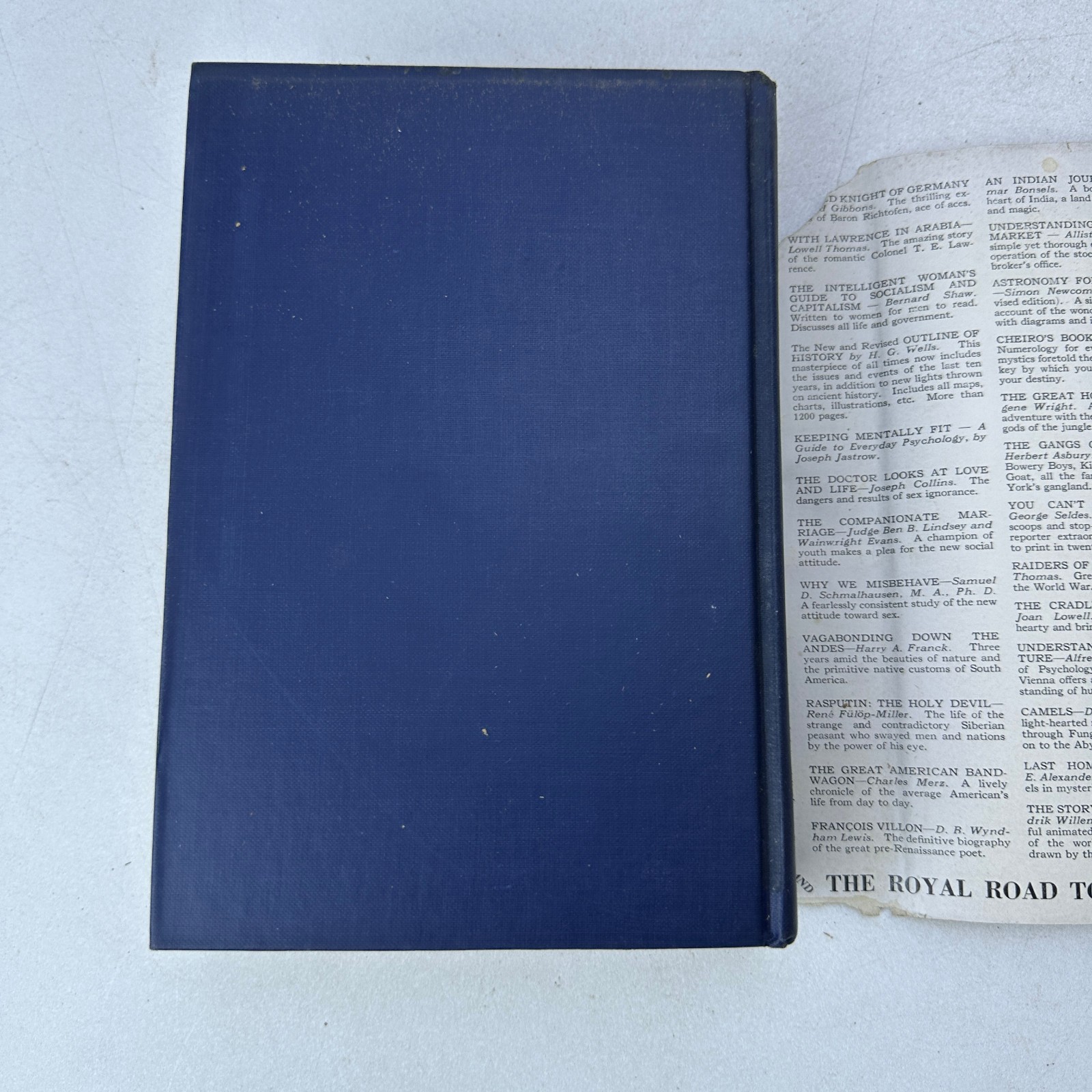The Customs of Mankind Lillian Eichler HC DJ 1924 Garden City Doubleday