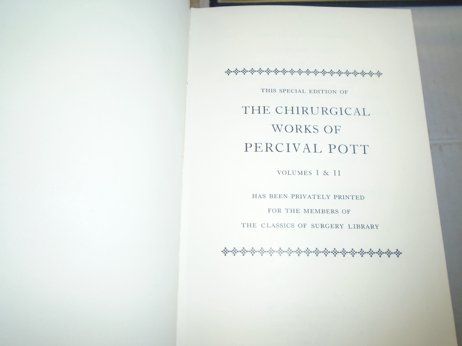 Lot of 7 Limited Edition #1177 of 7,500 The Classics of Surgery Library