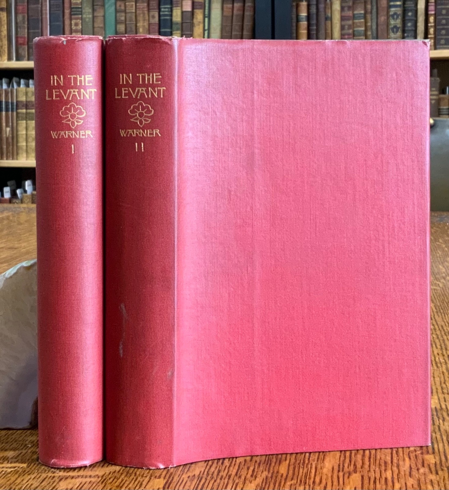1893 In the Levant Charles Dudley Warner 25 Photogravures Sarah Whitman Binding