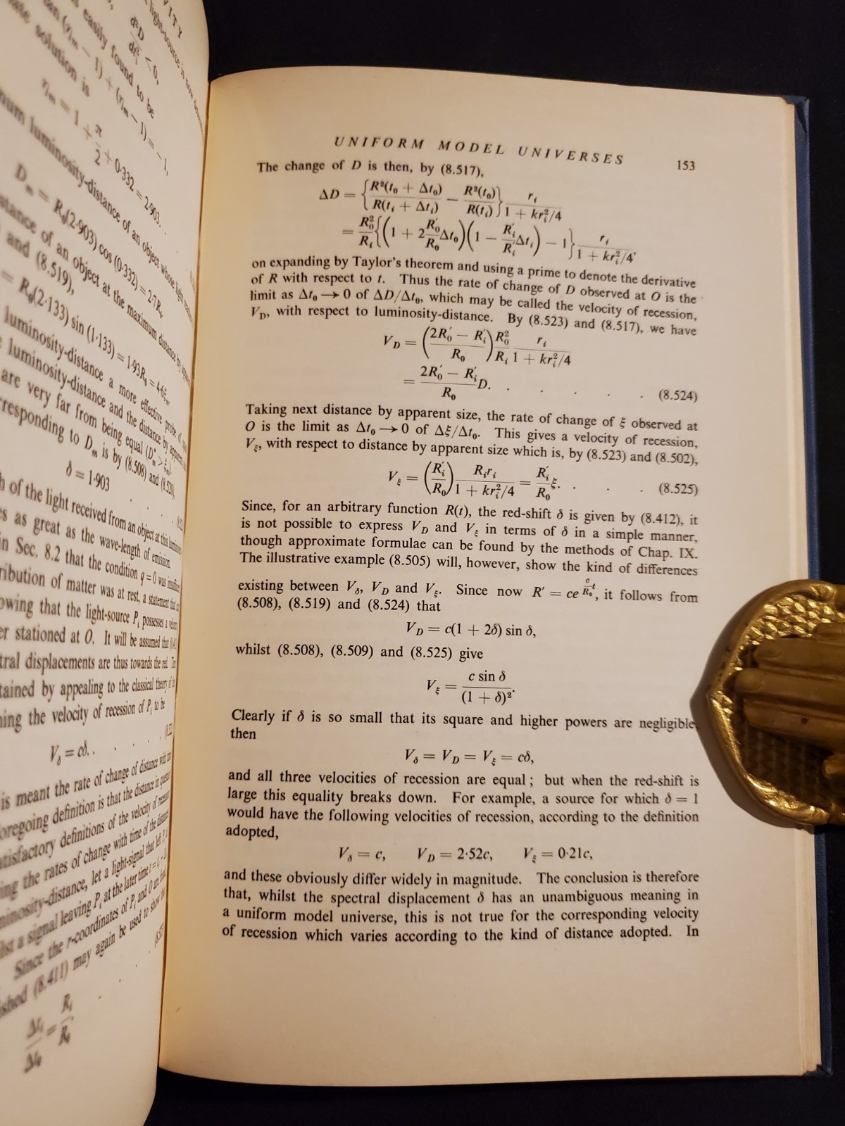 General Relativity and Cosmology by G.C. McVittie – Volume 4 – 1962 Hardcover