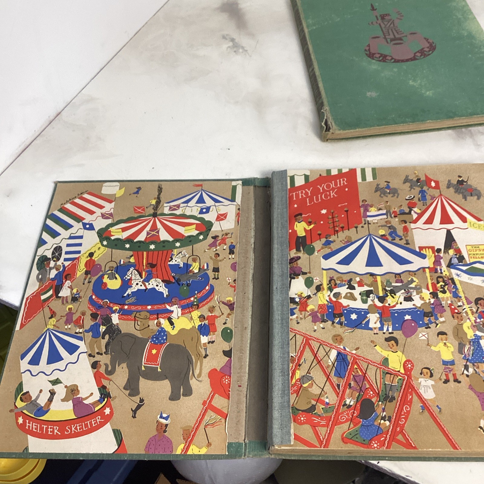 1&2 Odhams Press Limited Children’s Fairy Tales IllustratedHardcover London VTG