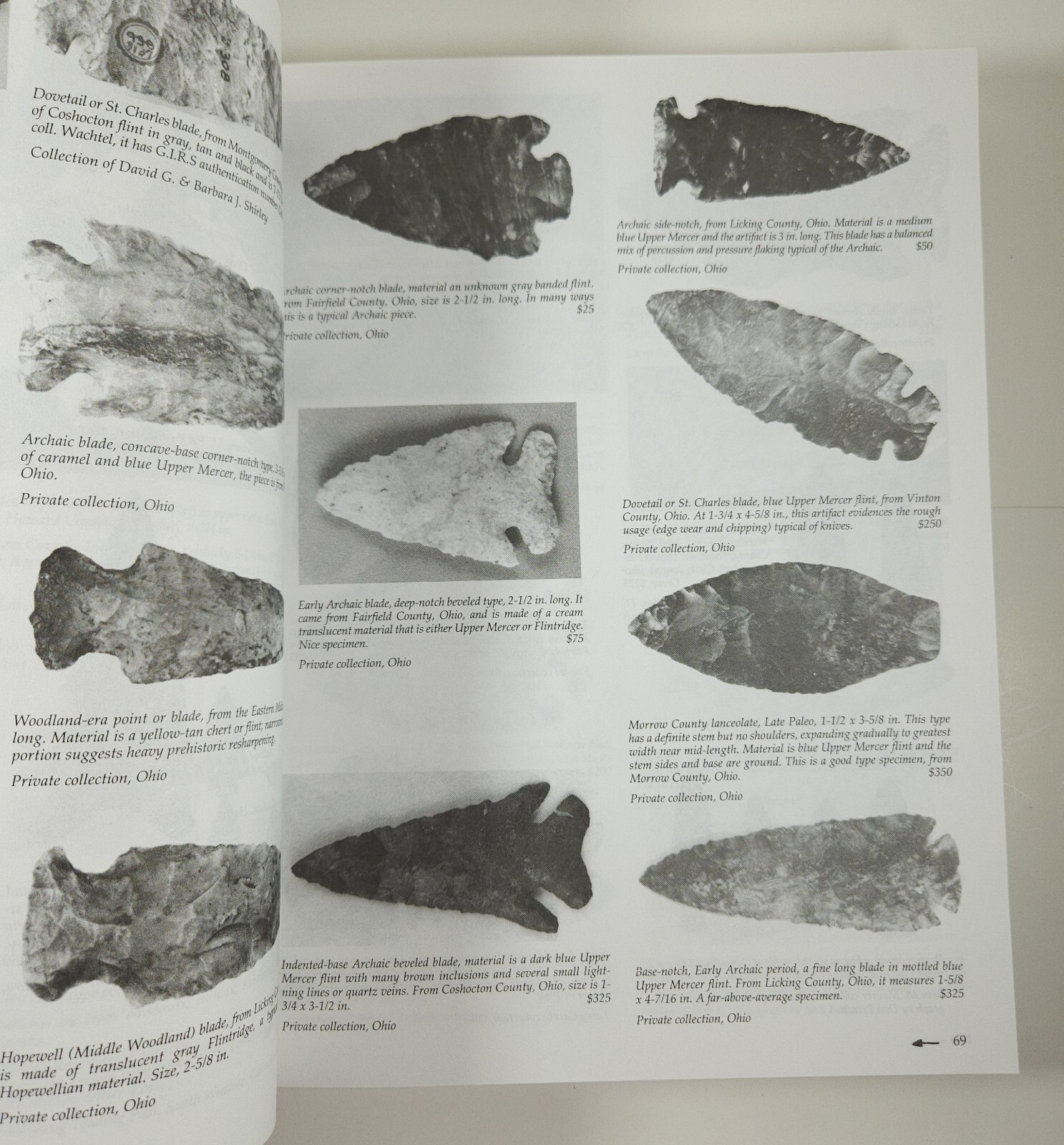 North American Indian Artifacts 6th Edition Lar Hothem Collectors Guide Book
