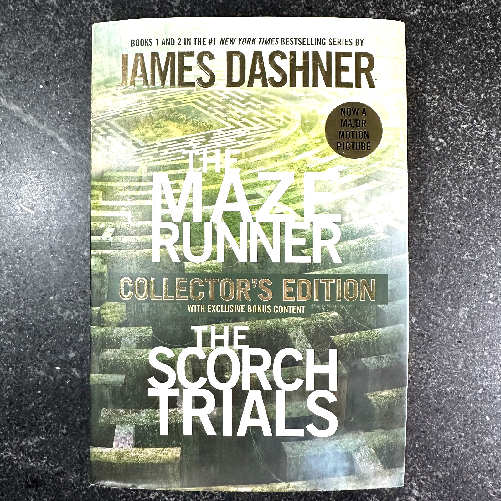SIGNED JAMES DASHNER Collectors Edition Exclusive MAZE RUNNER SCORCH TRIALS