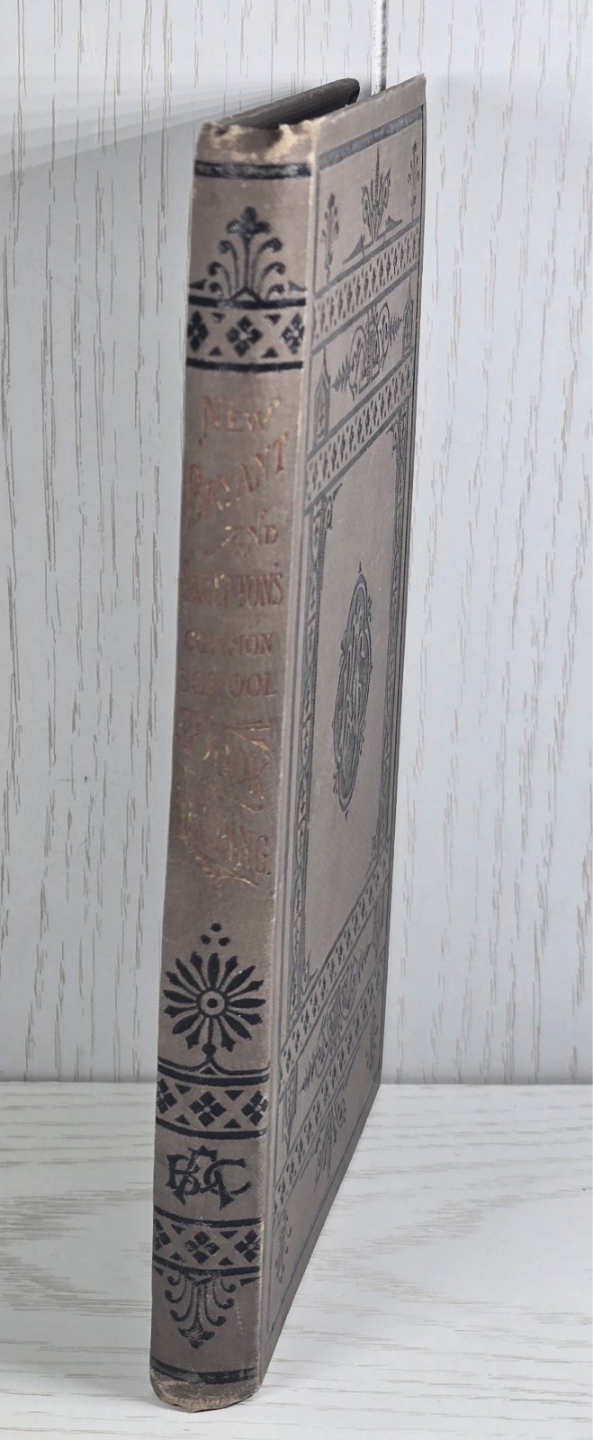 1878 Bryant & Stratton Common School Book-Keeping S S Packard Antique HC