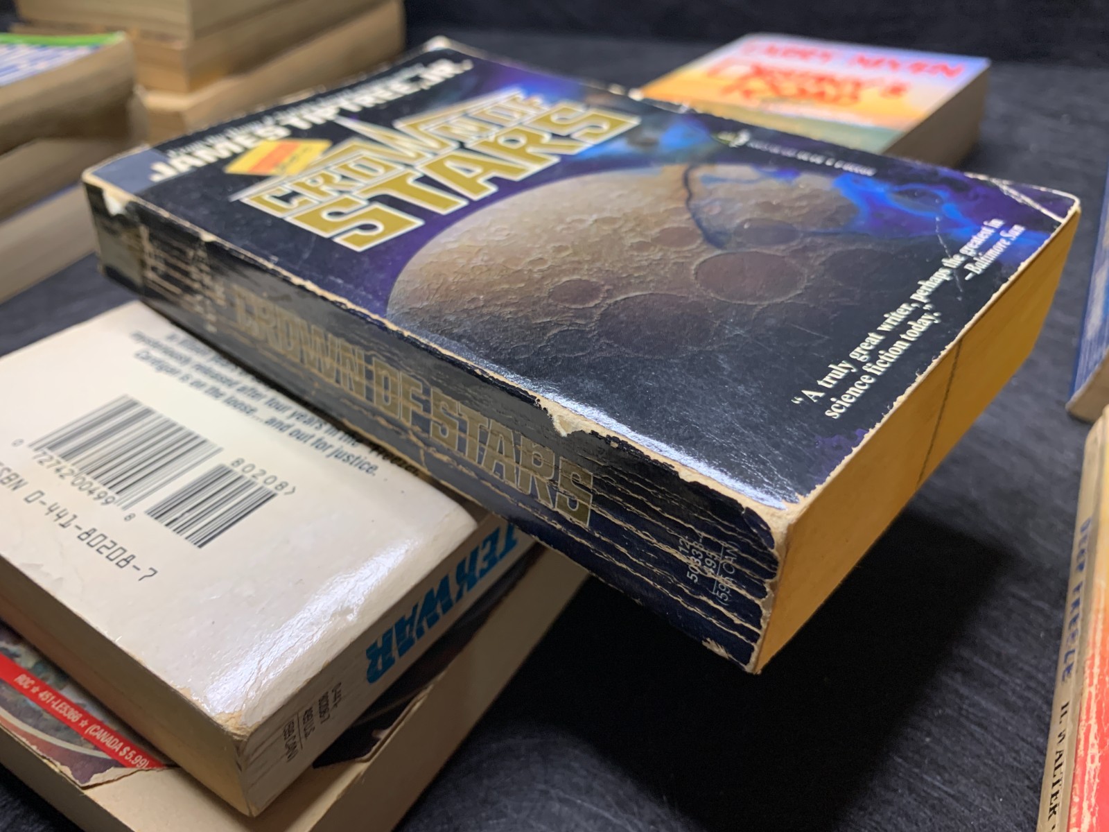 Epic Vintage SciFi Fantasy Paperback Lot 16 Books Asimov McCaffrey Niven Shatner