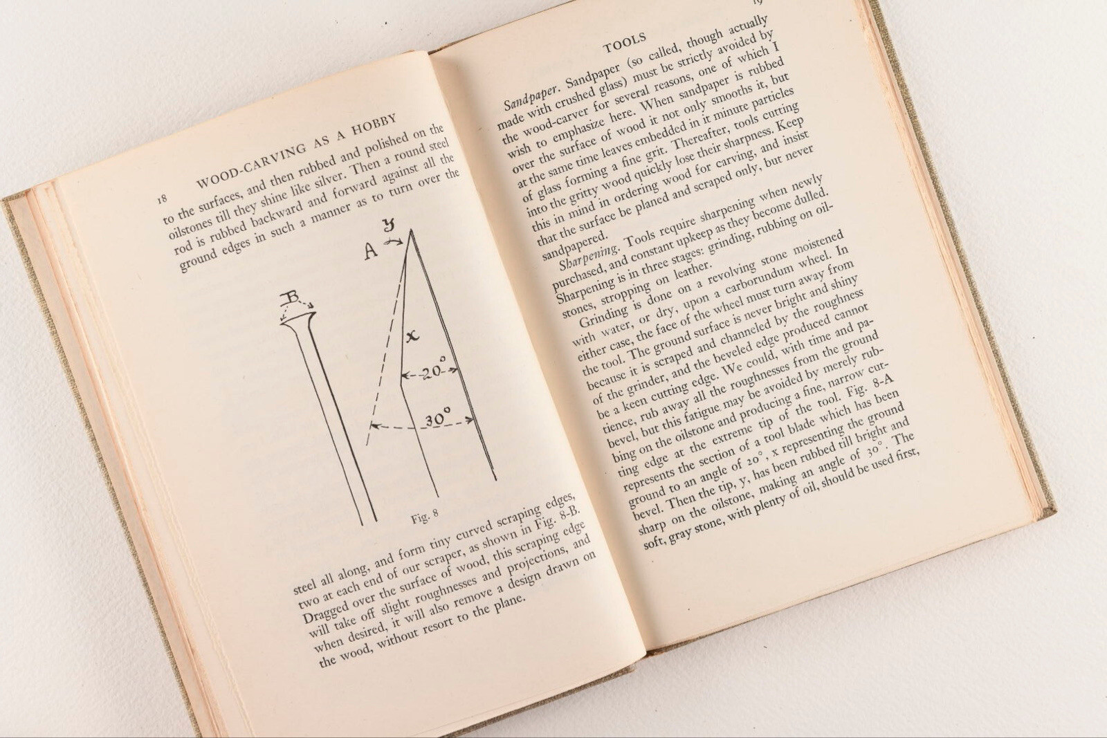 “WOOD-CARVING AS A HOBBY” By Herbert W. Faulkner HC /DJ 1934 1st Edition