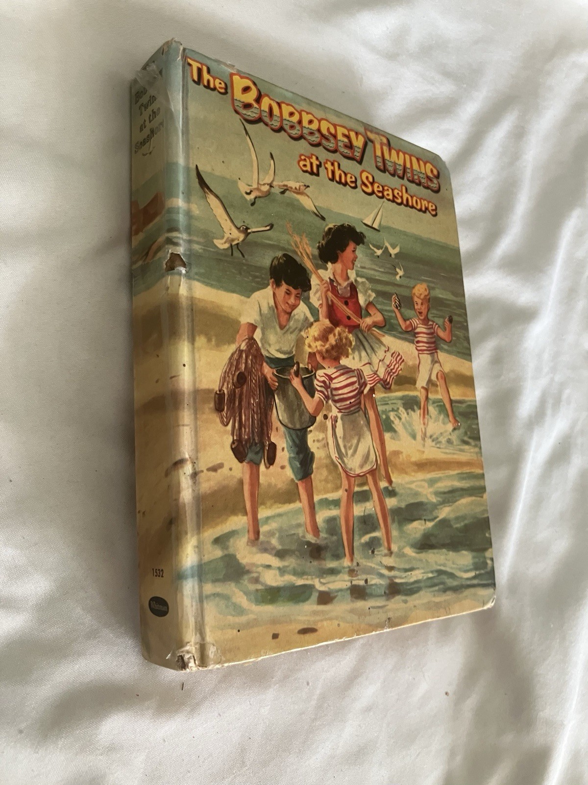 The Bobbsey Twins At The Seashore by Laura Lee Hope Whitman Book 1954