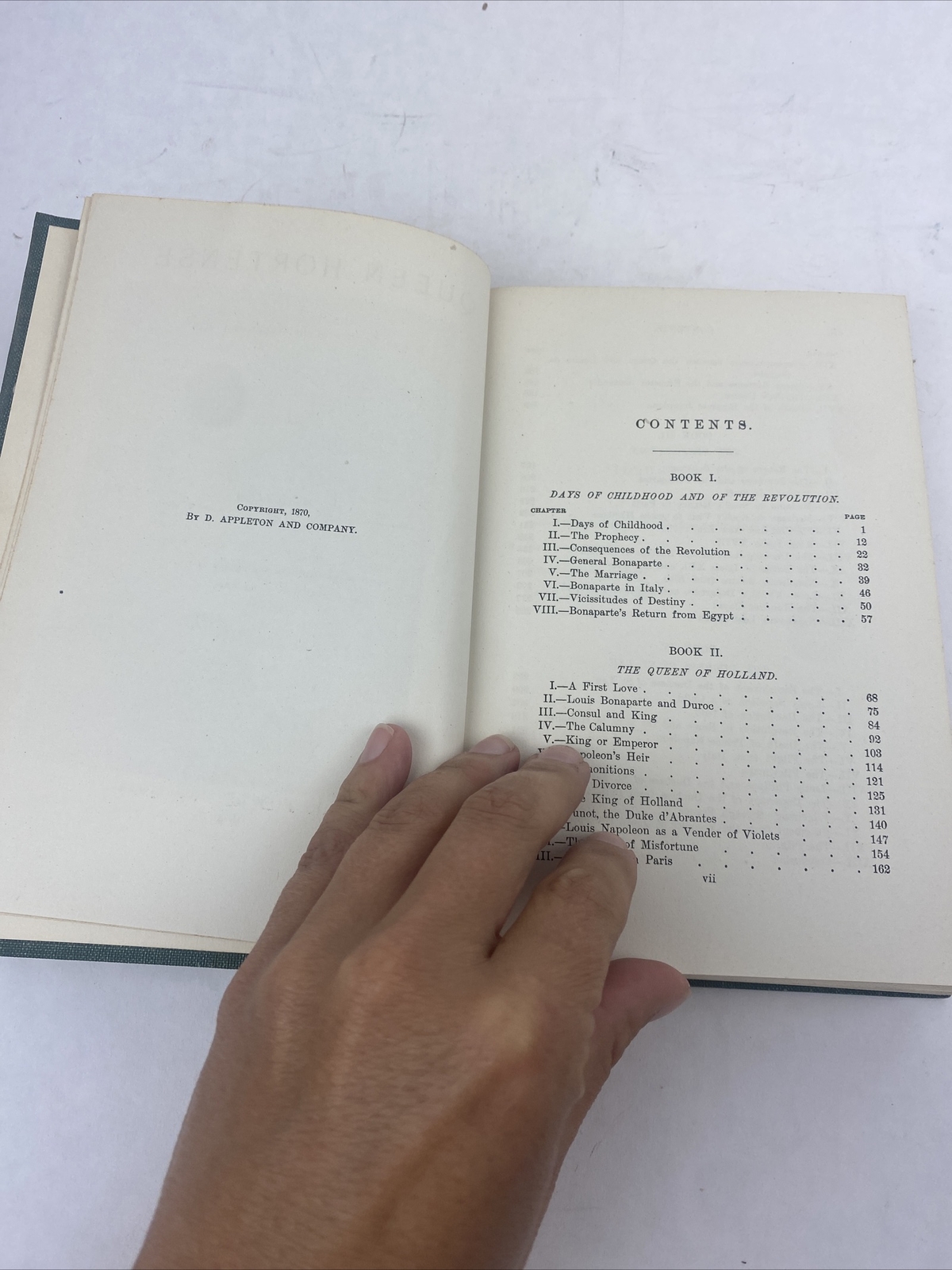 1904 Queen Hortense L. Muhlbach Vintage Hardcover