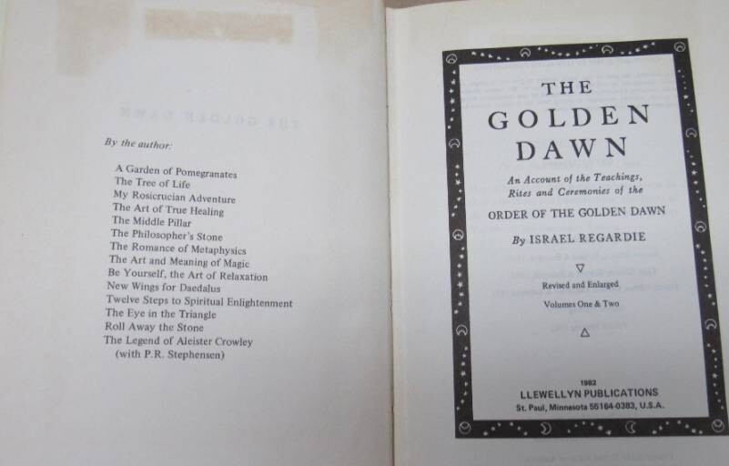 The Golden Dawn Magic Secret Esoteric Occult Hermetic Qabalah Ritual Religion AO