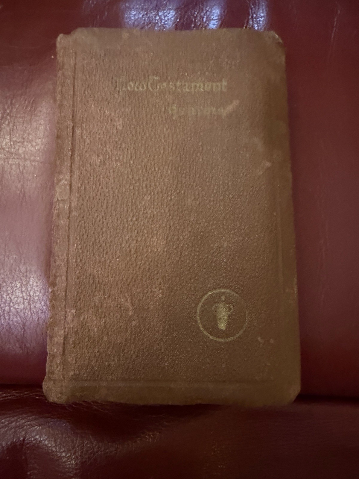 WWII Armed Forces Gideon Bible 1941 New Testament + Psalms Pocket 3”x5” Vintage
