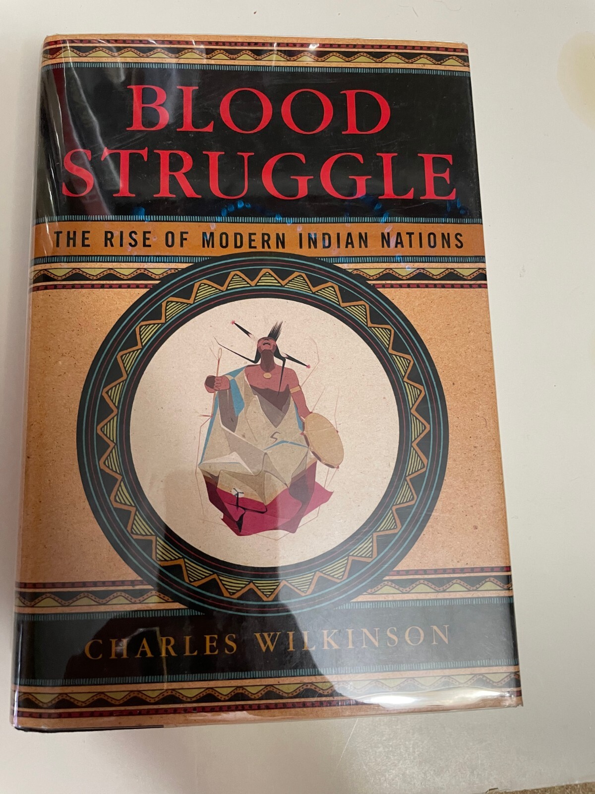 Charles Wilkinson: Blood Struggle, 1st HB w/DJ unsigned