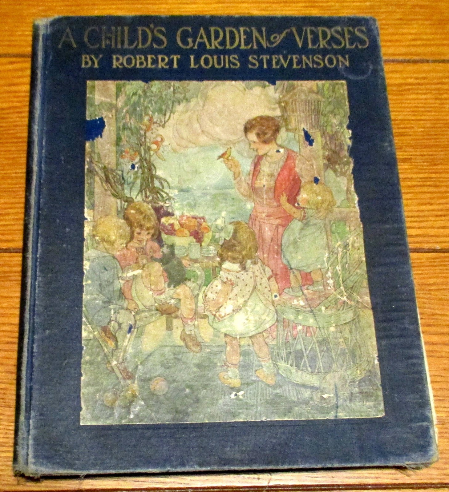 1919 A Child’s Garden of Verses by Robert Louis Stevenson H/C 96 Pages