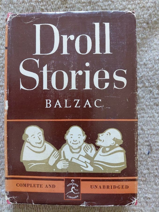 Droll Stories by Honore‘ de Balzac – Modern Library #193 HC/DJ