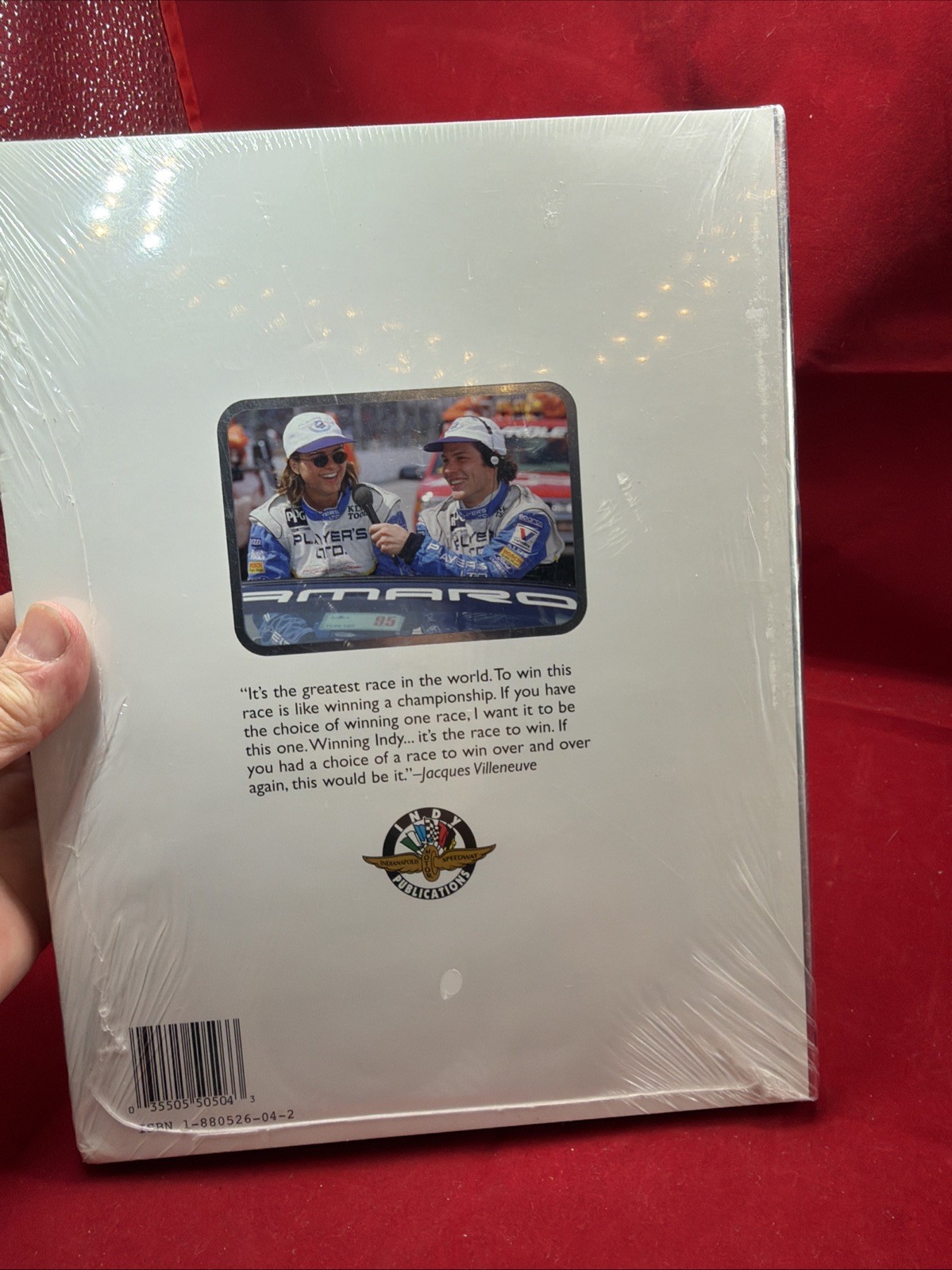 1995 Indy Review IndyCar Series Yearbook Indianapolis 500 Jacques Villeneuve