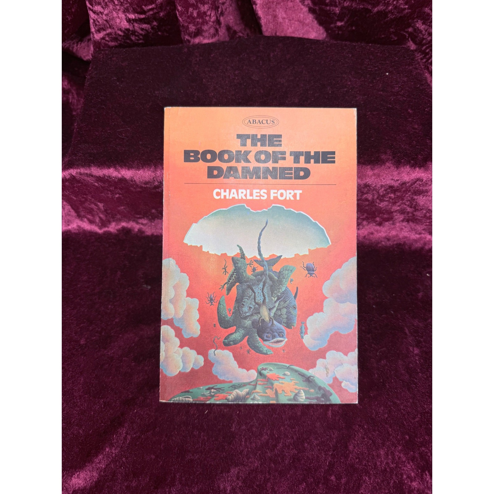 Vintage Paperback Book – The Book of the Damned Charles Fort 1974 Edition