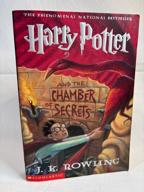 Harry Potter & The Chamber of Secrets,JK Rowling PB 1st US print September 2000