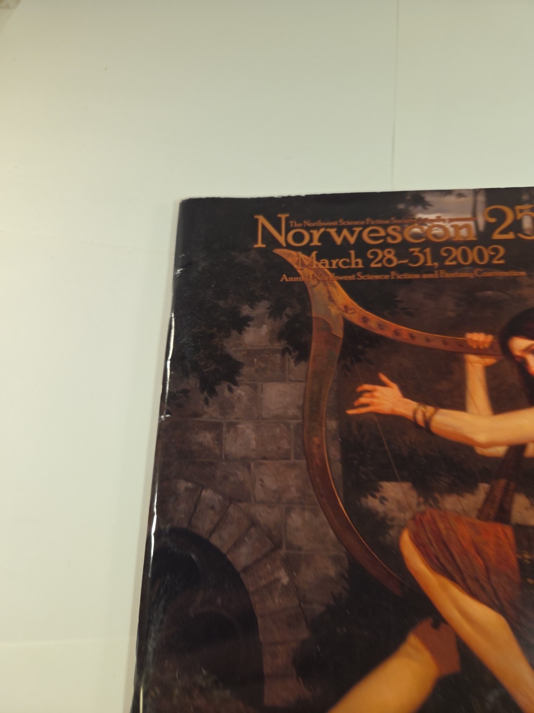 2002 NORWESCON 25 PROGRAM Sci Fi Convention- Vance, Brom, Wizards Of The Coast