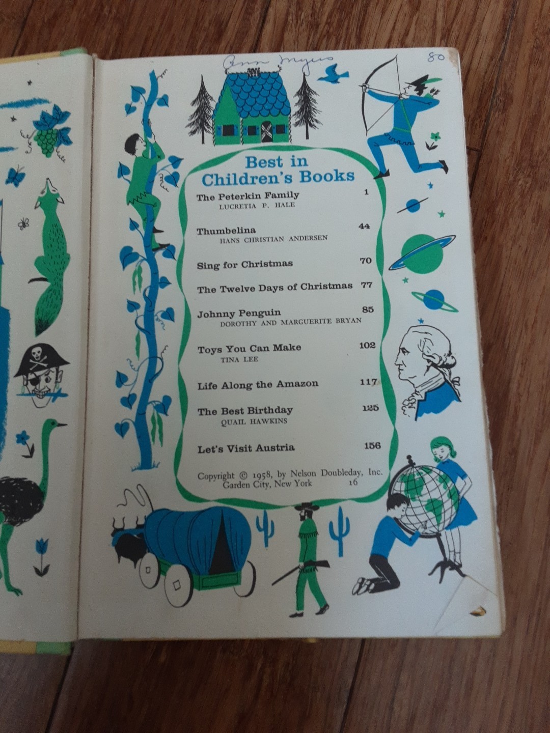 Vintage Lot of 13 BEST IN CHILDREN’s BOOKS 1957 – 1960 Illustrated Hardcover