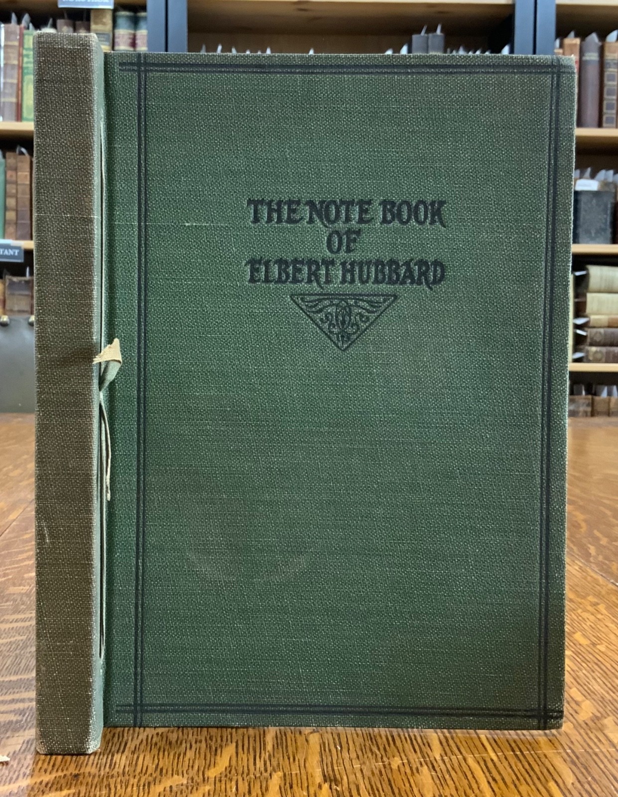 1927 Note Book of Elbert Hubbard Roycroft Imprint East Aurora New York