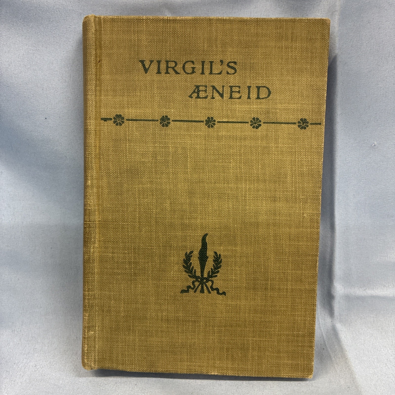 Antique Book – VIRGIL’S AENEID by Davidson 1896 Davis McKay Publisher