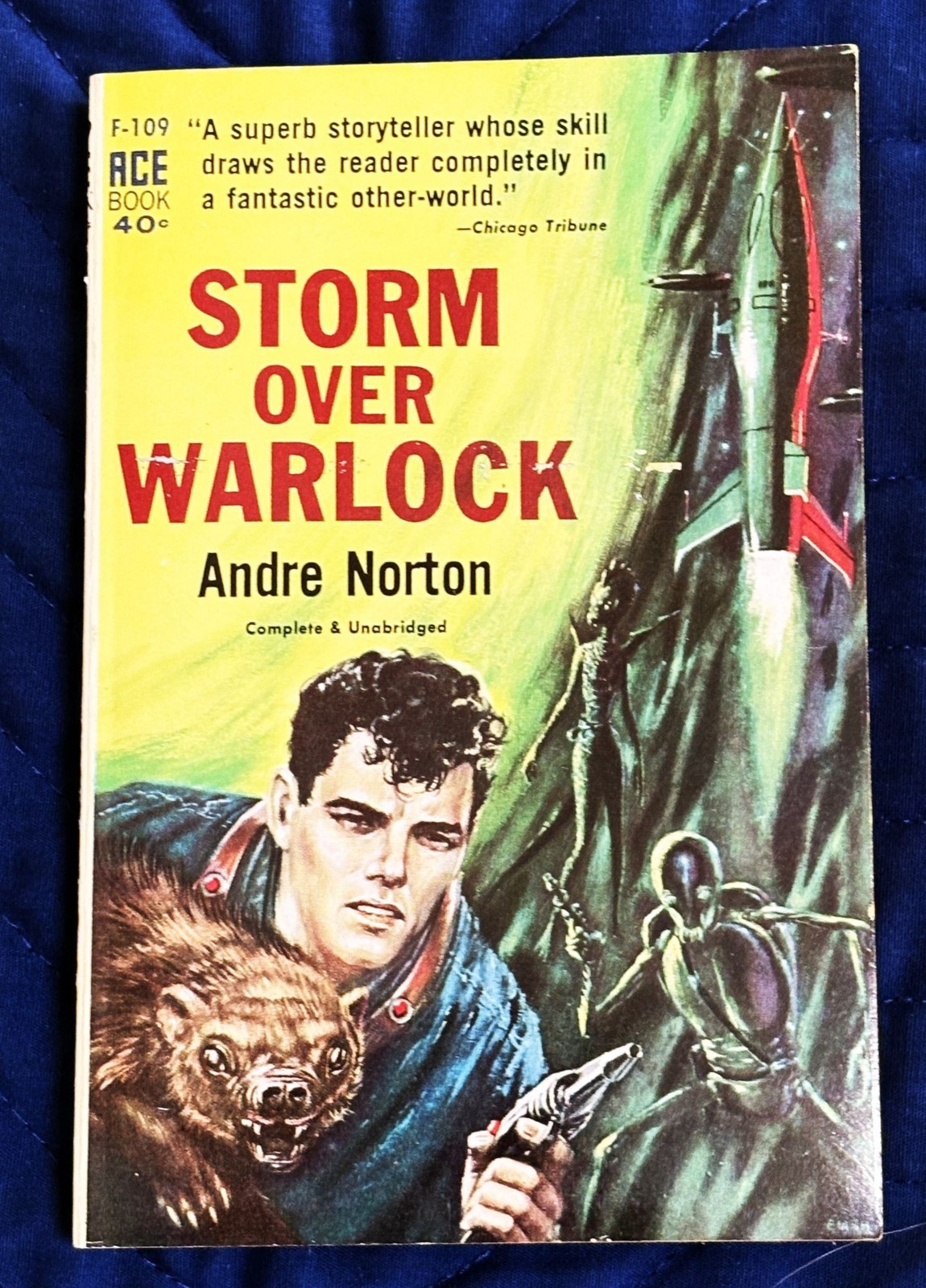 Andre Norton, Alice Mary Norton / STORM OVER WARLOCK 1st Edition 1960